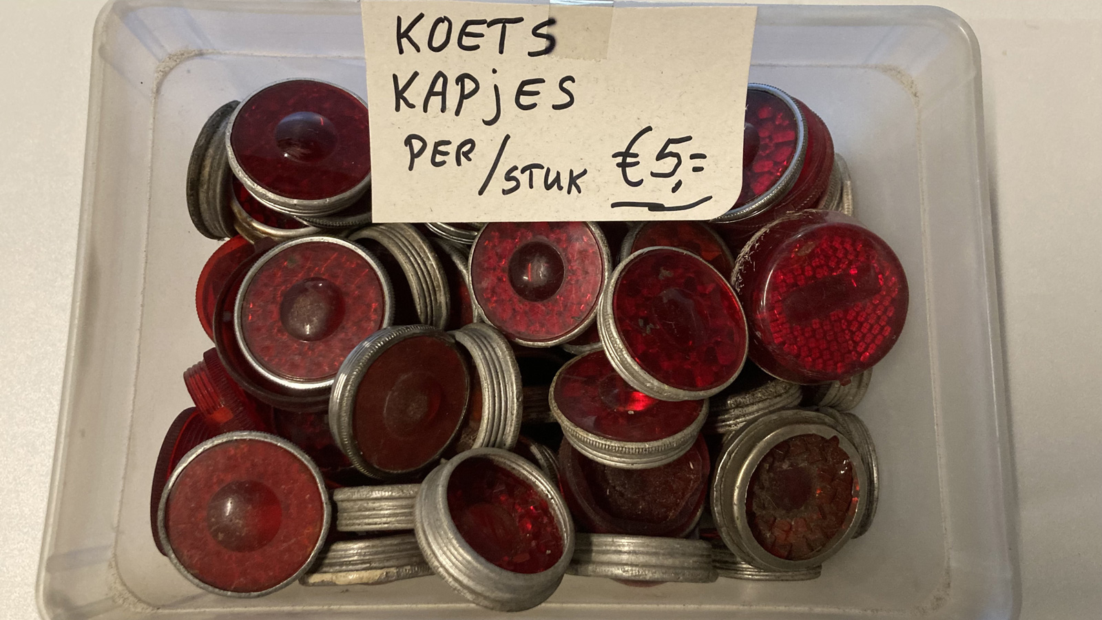 Losse koets achterlicht kapjes